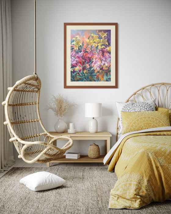 Lilies in Gauguin’s garden