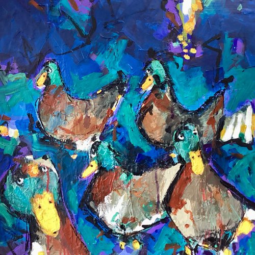 Sitting Ducks by Irene Wilkes