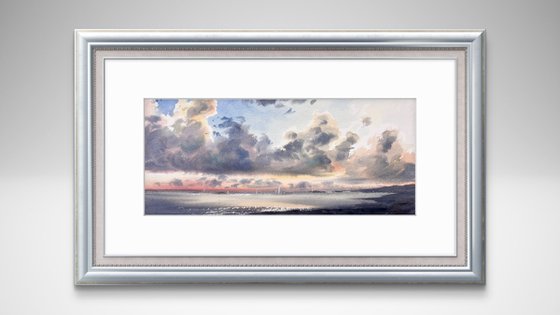 Yachts at sunset #22