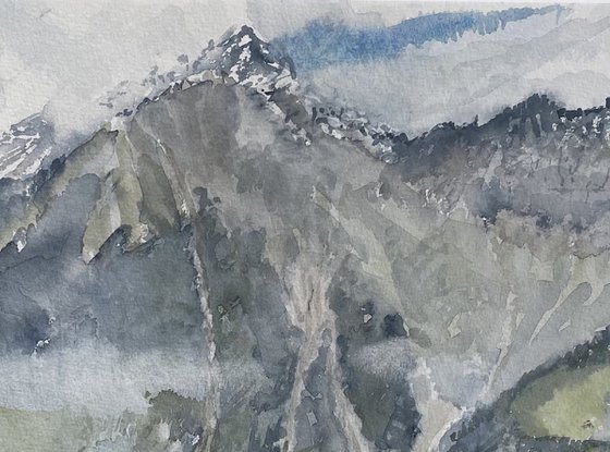 Clouds Lifting, Vordere Brandjochspitze