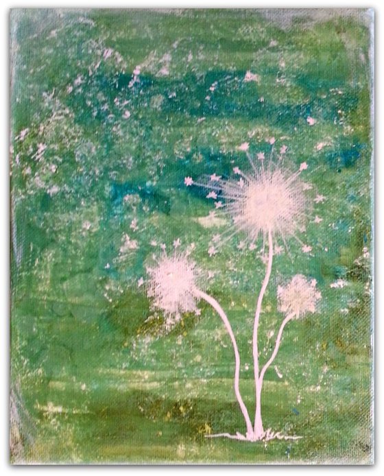 Dandelion #5, Daily Art Series