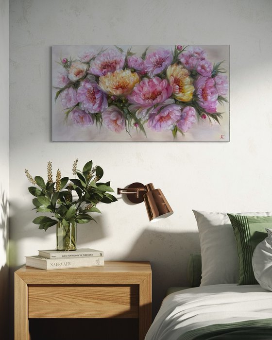 Magic peonies series - Love in Bloom