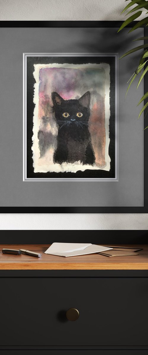 CHATON NOIR by Eva Fialka