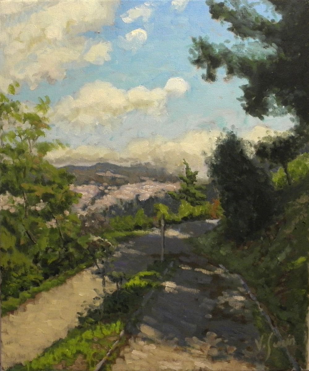 Cam al Parc del Guinard by Vctor Susn