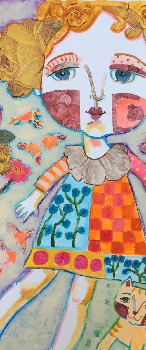 “Piper and Cat” by Holly Wojahn