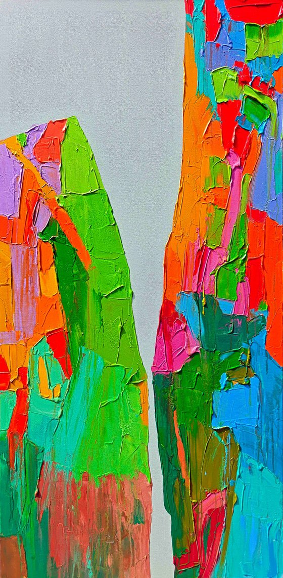 Daylight Dialogue of Two Cliffs