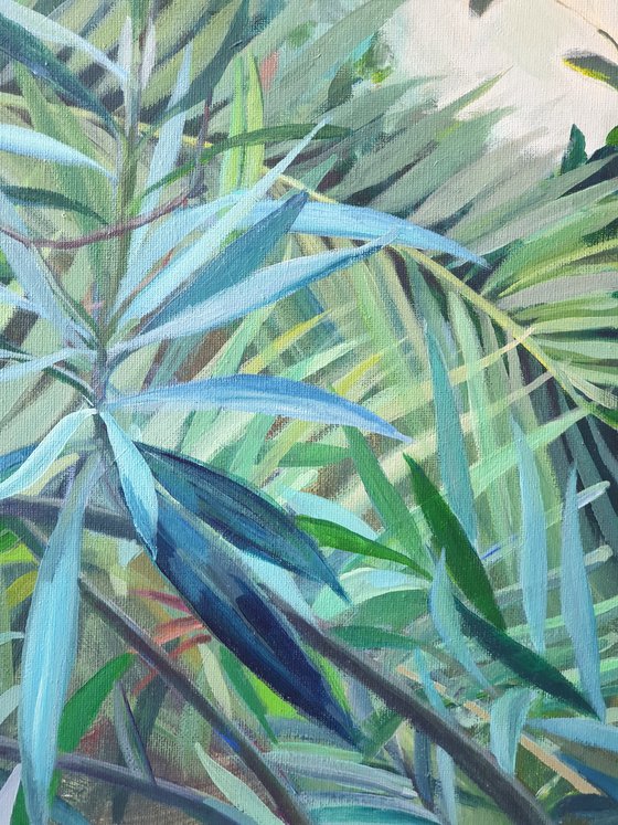 Oleander and Palm