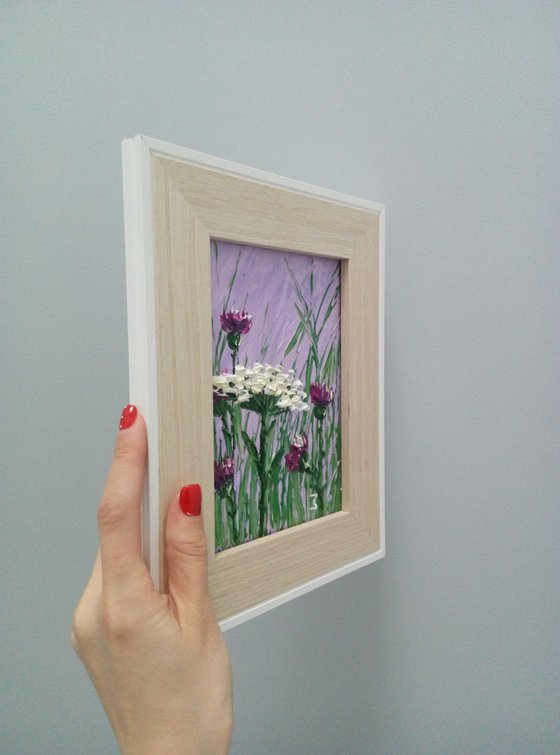 In The Field #1+ Easel or Frame, miniature