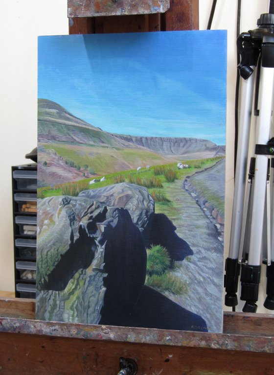 Craig Fach Above Cwmparc