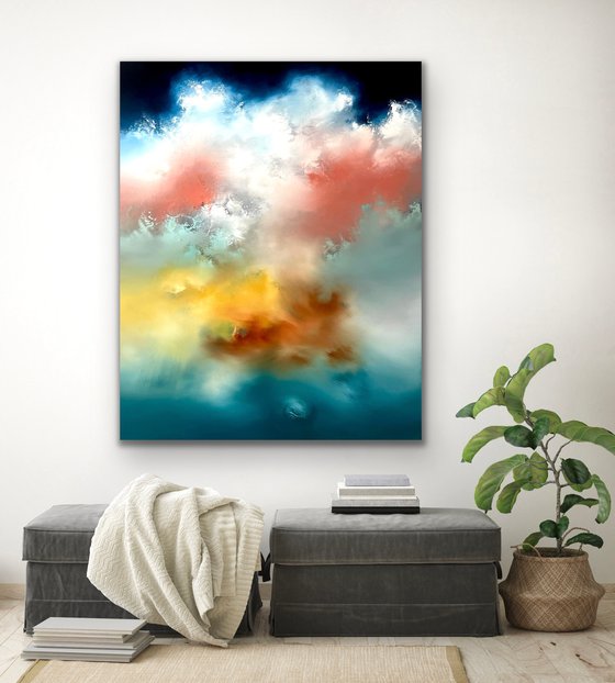 Euphoria - Abstract Landscape - 100cm x 80cm