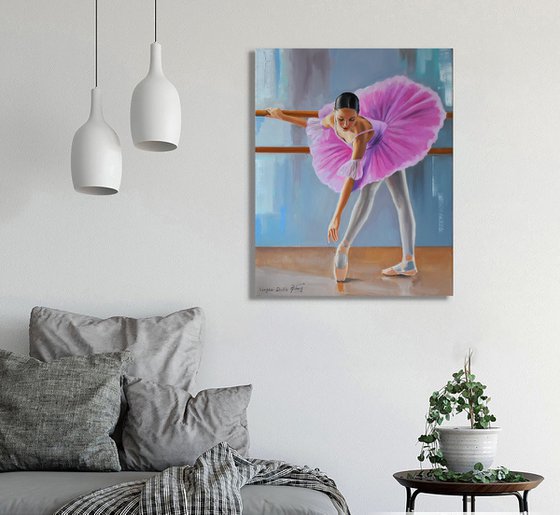 A ballerina in pink III