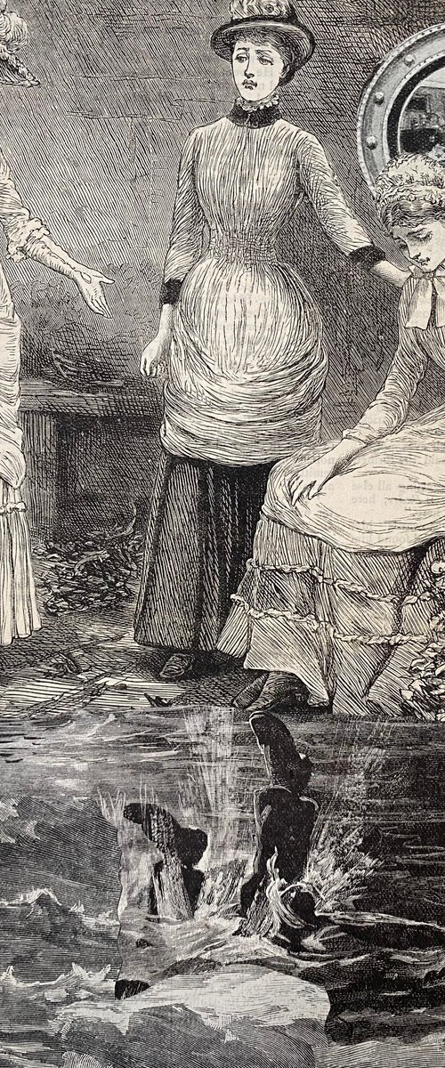 Drowned in the parlour by Tudor Evans