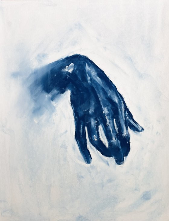 Sweet - Hand Study in Blue