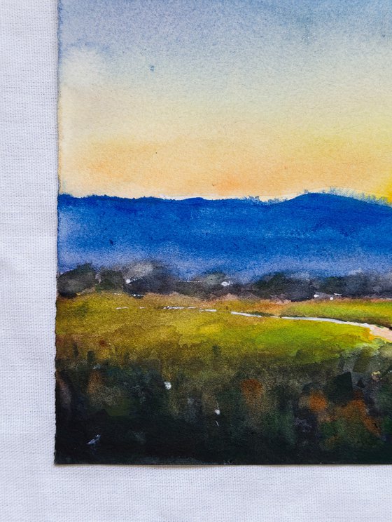 River at Dusk