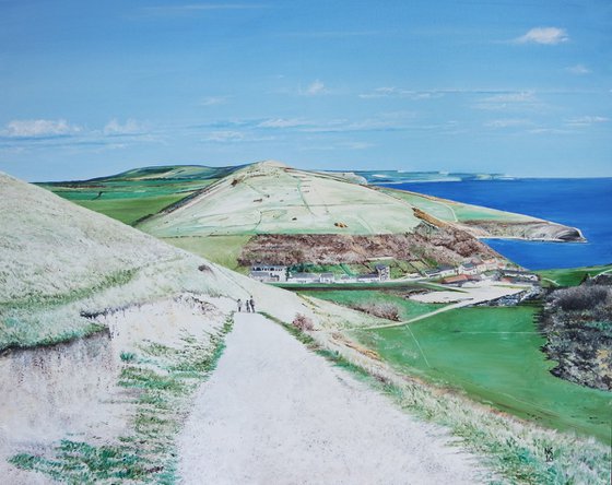 View Over Lulworth Cove