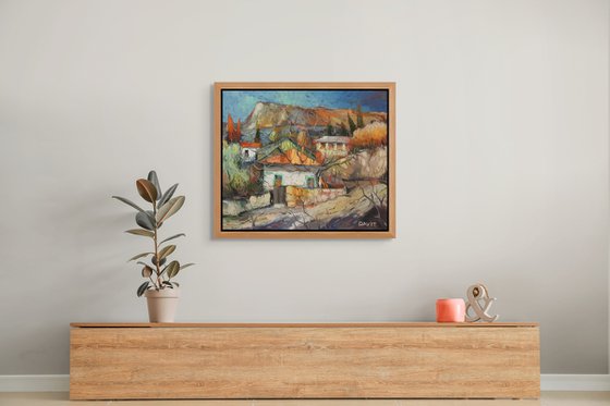 Village Under the Golden Ridge