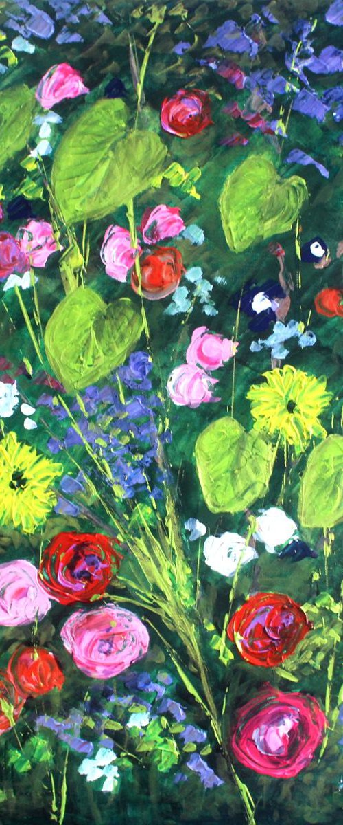 The Vyne Flower Meadow I by Paul J Best