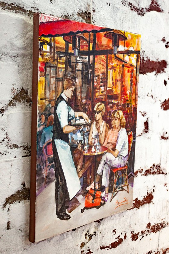 Parisian cafe