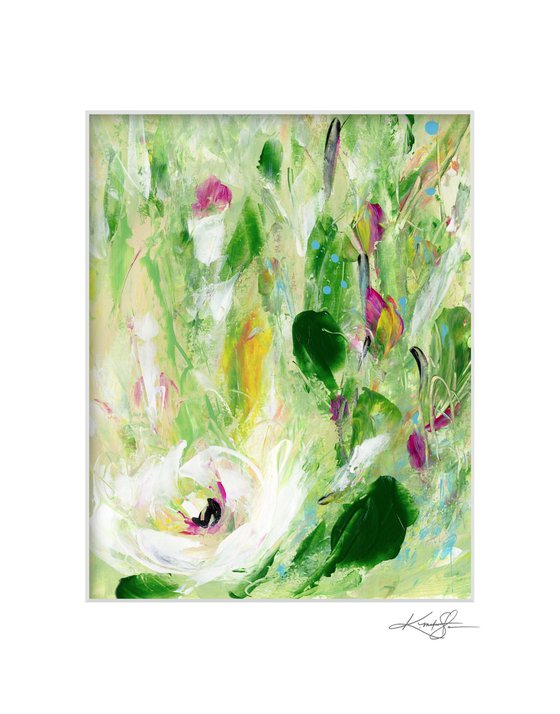 Floral Jubilee 25 - Flower Painting by Kathy Morton Stanion