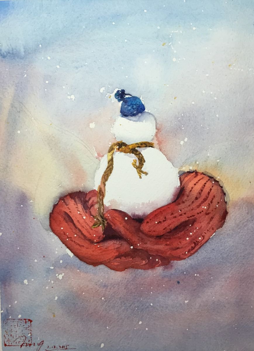 Snowman by Jing Chen