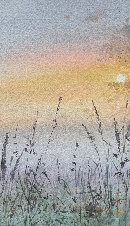 Morning fog #3 by Eugenia Gorbacheva