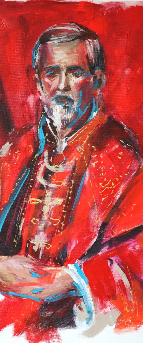 The Priest by Antigoni Tziora