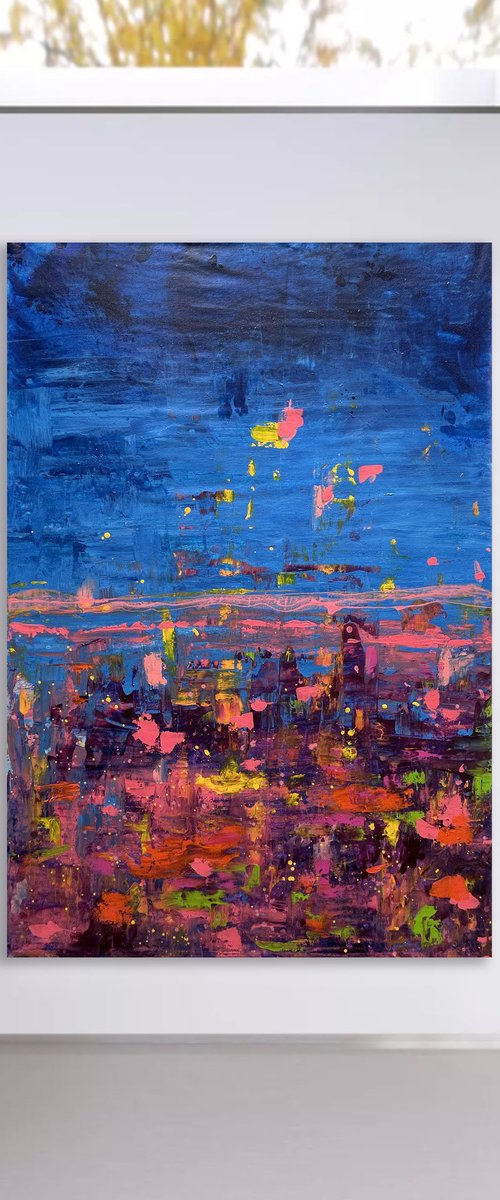 Abstract Painting 2201 by Alexandra Dobreikin