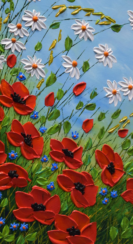 Harmony - Wildflowers Painting