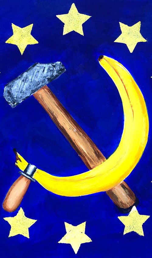 Hammer and sickle by Lena Smirnova