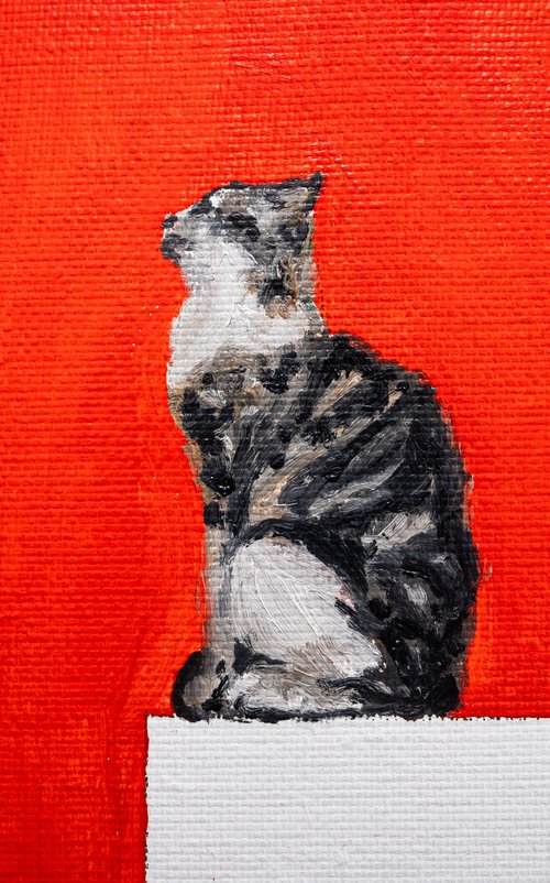 Confident Cat Vibes by VICTO