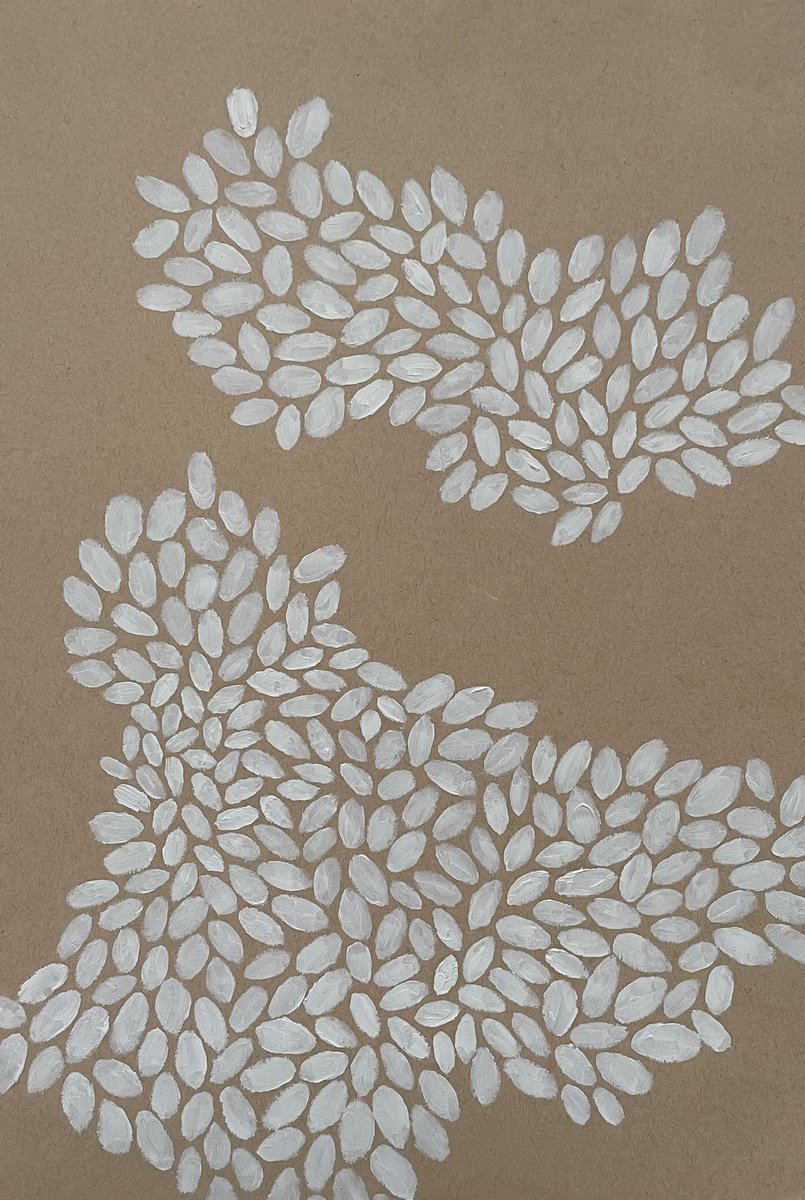 Abstract Oil Painting By Flora Butler, 8 X 12, Soft Beginnings, Original Artwork