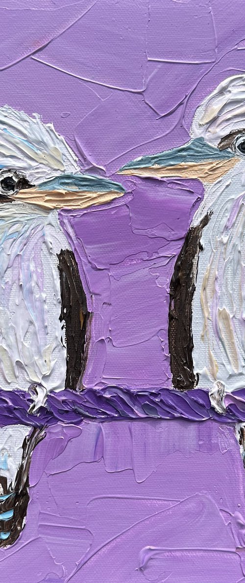 Kookaburra duo by Guzaliya Xavier