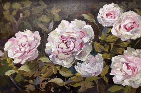 Garden Reverie | Original Acrylic Painting