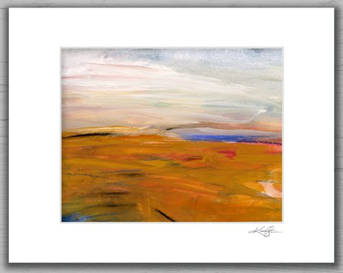 Journey 301 - Landscape Painting by Kathy Morton Stanion by Kathy Morton Stanion