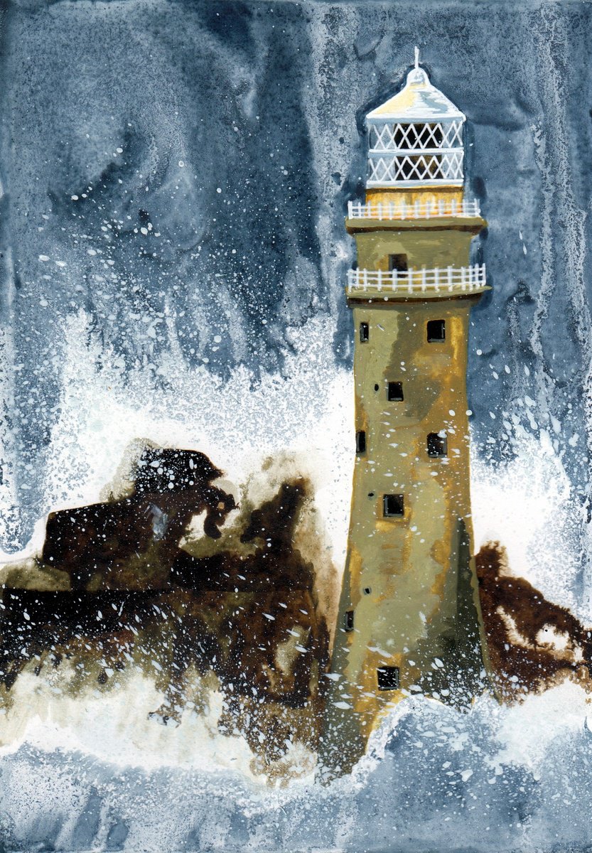 Fastnet Lighthouse by Terri Kelleher