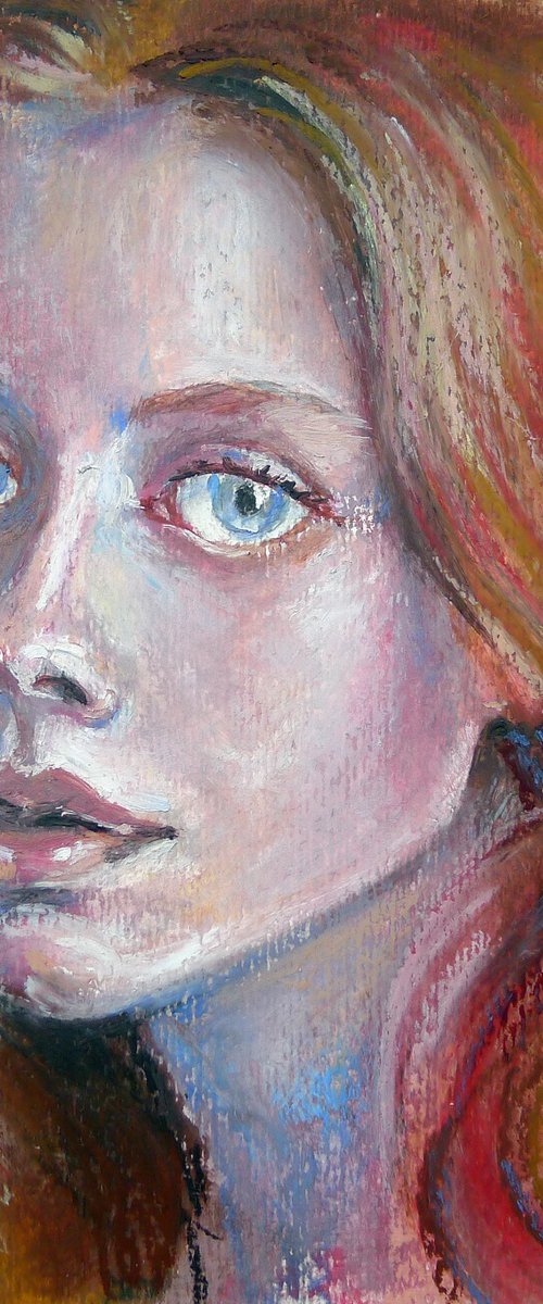 Girl with red hair 5 by Tatyana Kaganets
