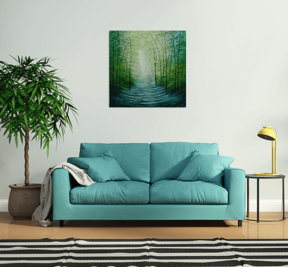 Sunlight Serenade Forest Glade