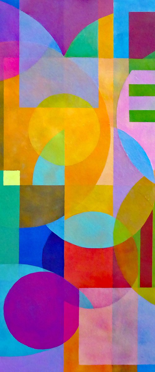 GEOMETRIC JUMBLE by Stephen Conroy