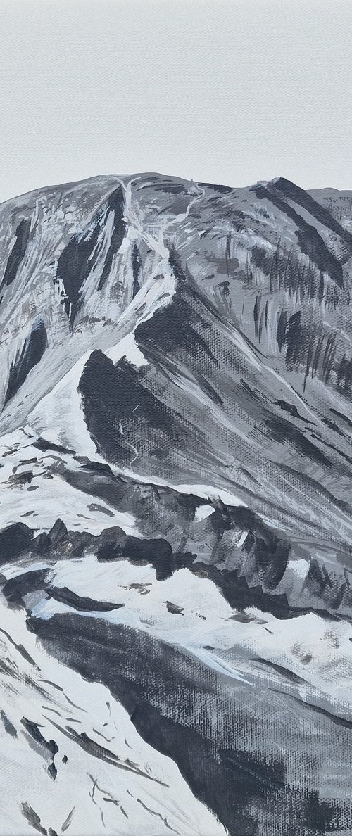 Striding Edge, Helvellyn, The Lake District by Sam Martin
