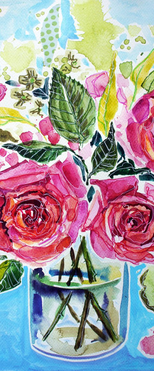 Roses by Julia  Rigby
