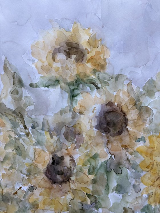 Sunflowers 50x 65 cm 2025