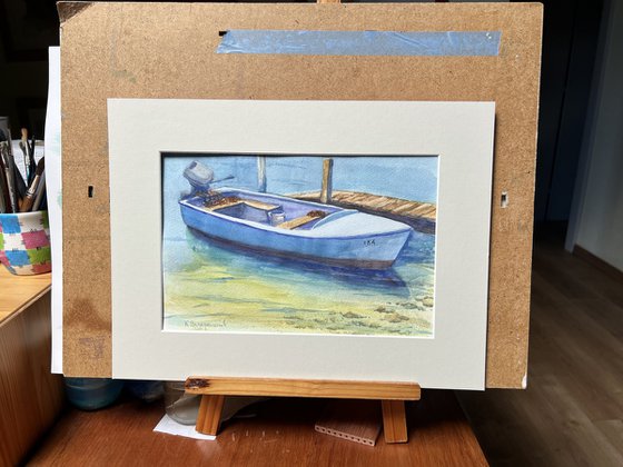 The Blue boat