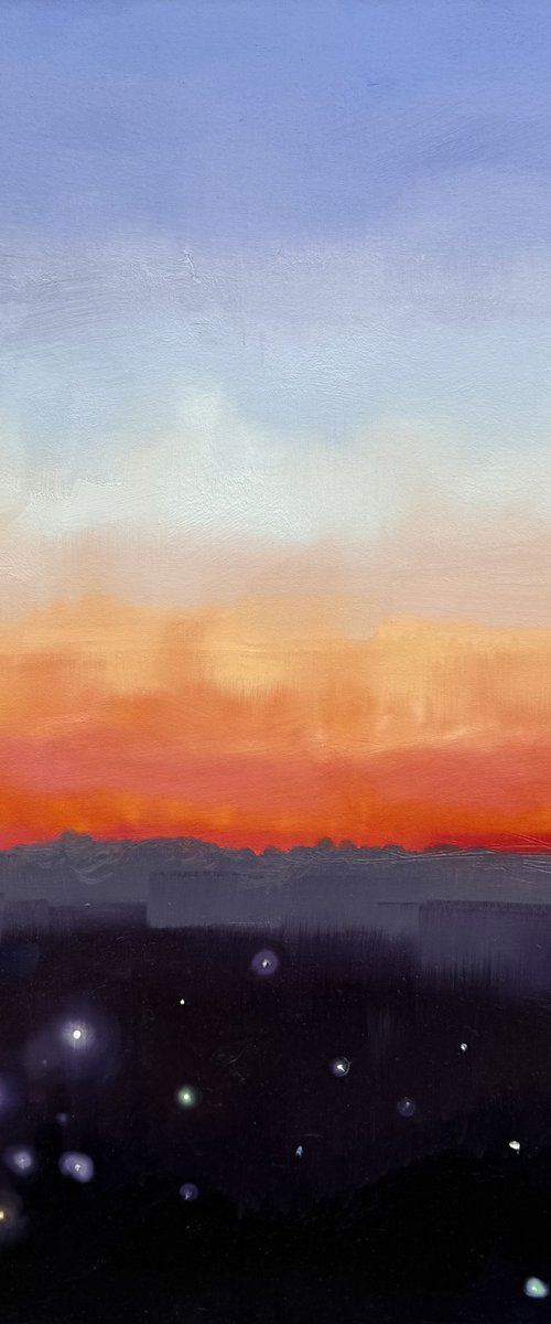 Minchinhampton Common Sunset by Jessica Bleasby