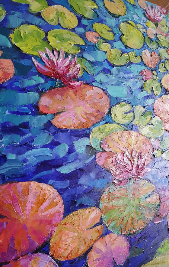 Water Lily Ninfee Monet's Pond