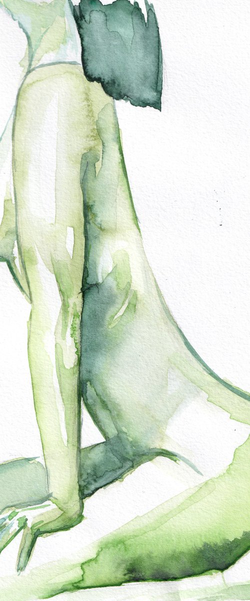 Green Nude by Anamaria