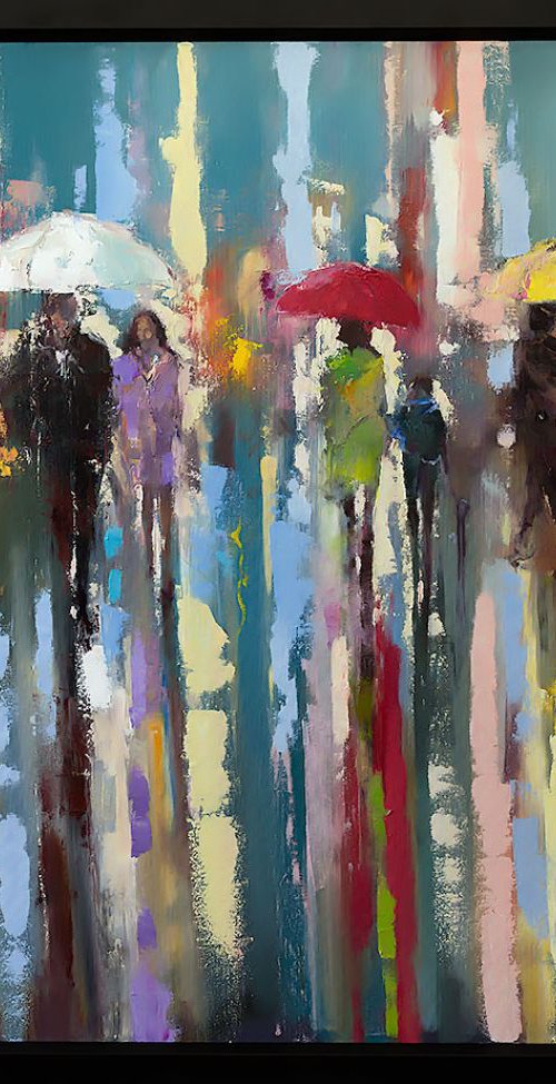 'Under White Umbrella' by Ewa Czarniecka