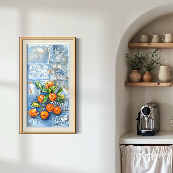 Portuguese Harvest -  Sunlit Tangerines