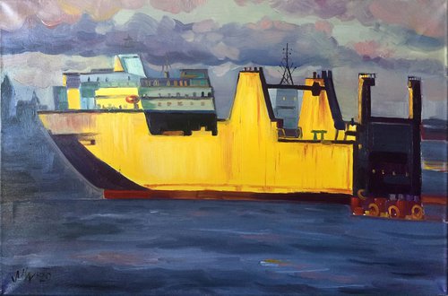 Port - Ship1 by Szabrina Maharita