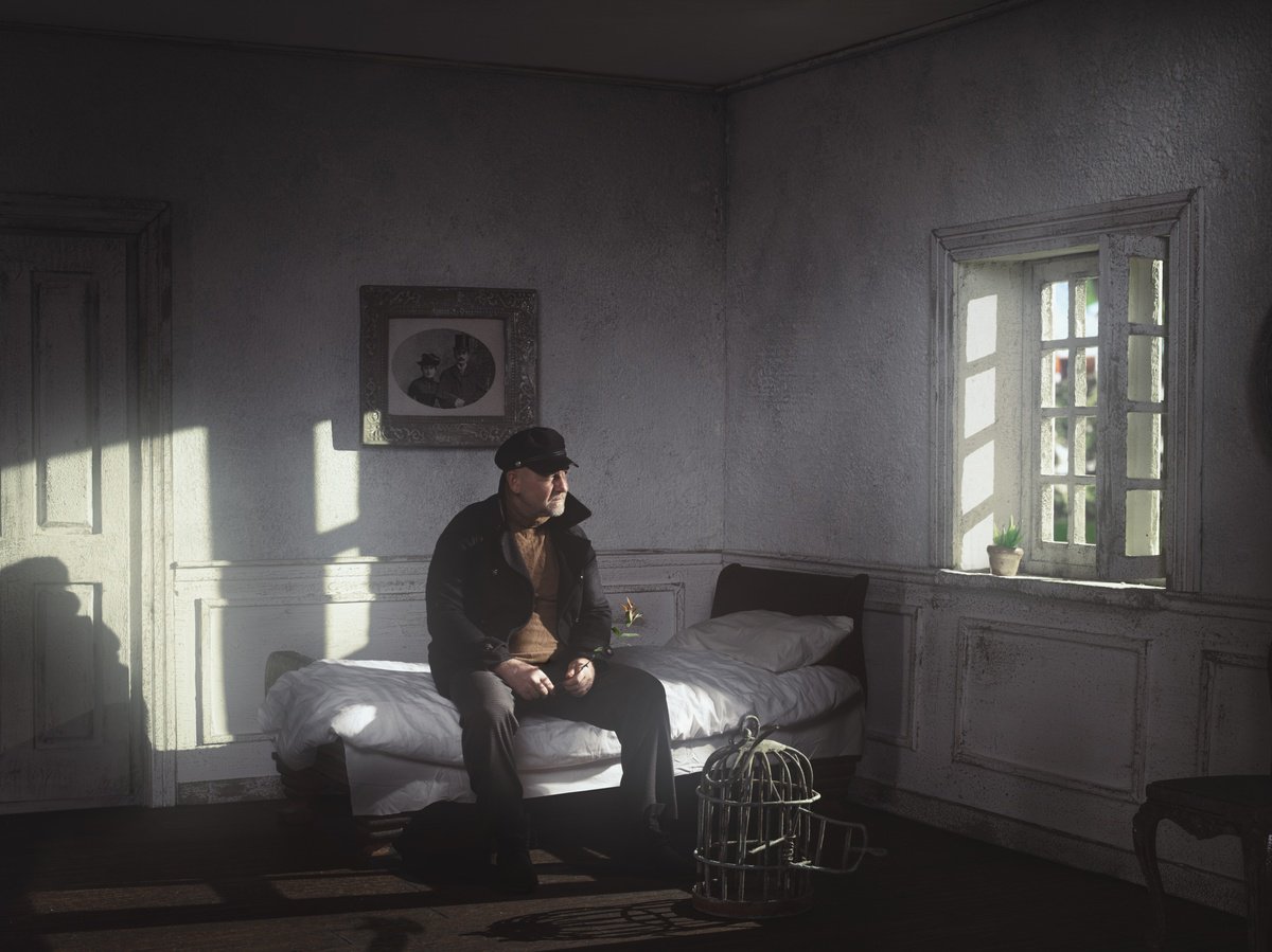 Portrait Photograph By Dmitry Ersler, 33 X 24, The Cage, Original Artwork