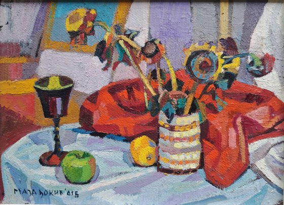 Red and white - Miniature